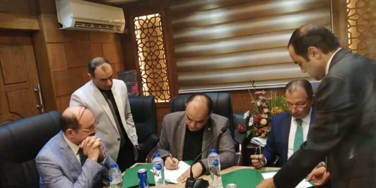 الحجر الزراعي يوقع بروتوكول تعاون مع البنك الأهلي لتقديم خدمات الدفع الإلكتروني 1 الحجر الزراعي