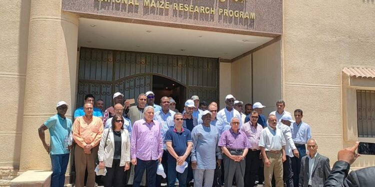 وزير الزراعة الإيفواري يزور محطة بحوث سخا 1 محطة بحوث سخا