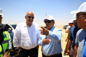 الريف المصري الجديد تكثف أعمال مد أراضي الـ ١.٥ مليون فدان في غرب المنيا بالكهرباء 12 الريف المصري ببببب