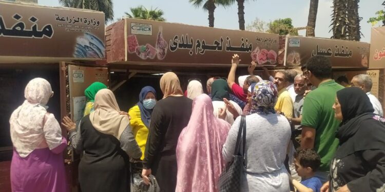 الزراعة تطرح اللحوم والسلع الغذائية في منافذها بأسعار مخفضة 1 اللحوم