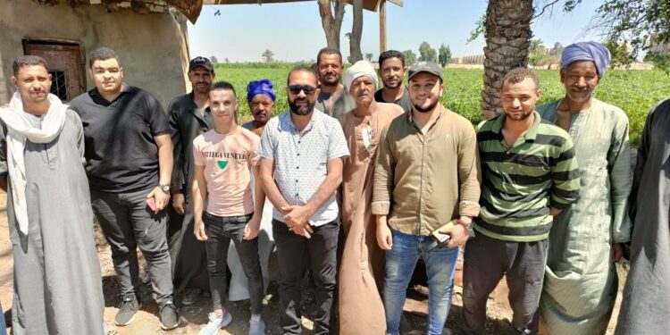 مدرسة حقلية لطلاب كلية الزراعة بالمنيا حول خطورة سوسة النخيل 1 النخيل