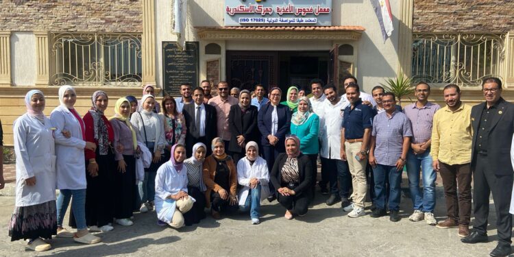 تجديد اعتماد معمل معهد صحة الحيوان بميناء جمرك الإسكندرية 1 معهد صحة الحيوان