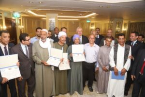 وزير الزراعة يكرم أفضل مزارعي القمح ويوجه الشكر لجهاز الخدمة الوطنية ومشروع مستقبل مصر 13 مزارعي القمح