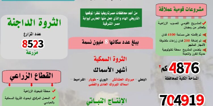 "الشرقية ".. رائدة الإنتاج الزراعي وبوابة مصر التاريخية 1 الشرقية