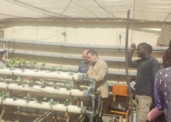 “المركزي للمناخ الزراعي” يستقبل مبعوثين من افريقيا واسيا لاستعراض تجارب المعمل خاصة في مجال الزراعة بدون تربة