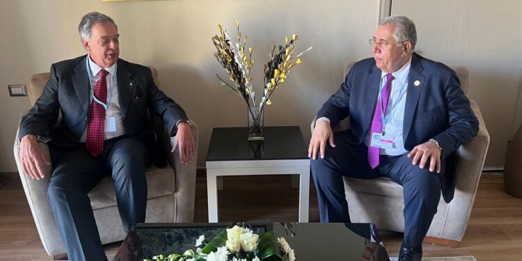 “القصير” يبحث مع نظيره بدولة اوروجواي سبل التعاون الزراعي بين البلدين.. على هامش مشاركته في مؤتمر cop27