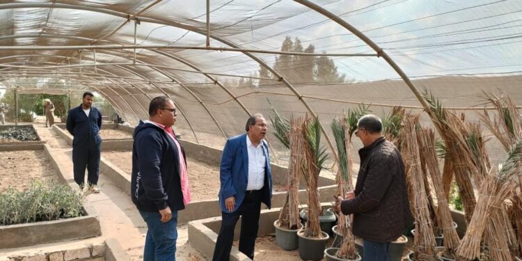 رئيس بحوث الصحراء يتفقد المحطات البحثيه بـ"شمال سيناء" 1 رئيس بحوث الصحراء