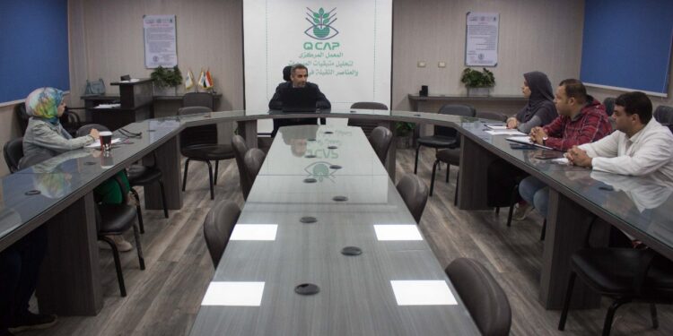 المركزي لمتبقيات المبيدات ينظم برنامج تدريبي لزيادة كفاءة الشباب الباحثين بالمعمل 1 متبقيات المبيدات