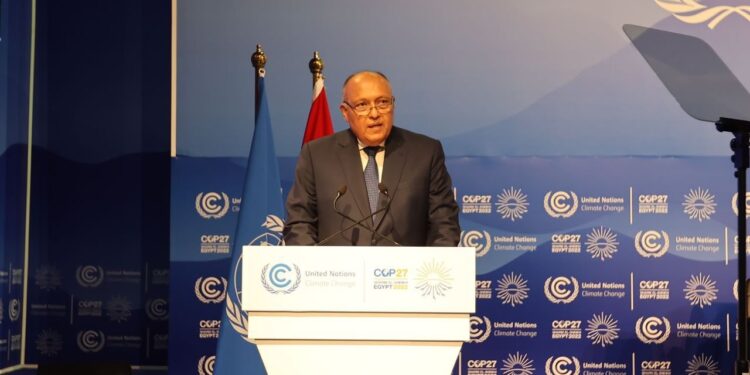انتخاب الوزير سامح شكري رئيساً لمؤتمر قمة المناخ COP27 1 قمة المناخ