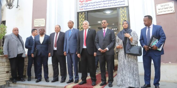 رئيس وزراء الصومال يتفقد معهد صحة الحيوان ويطلب الاستفادة من الخبرة المصرية 1 صحة الحيوان