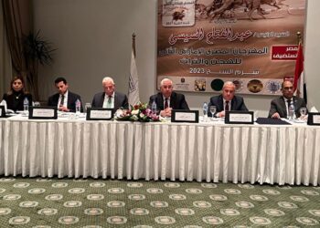 وزراء الزراعة والرياضة والثقافة ومحافظ جنوب سيناء يشهدون مؤتمر الإعلان عن المهرجان المصري الإماراتي للهجن