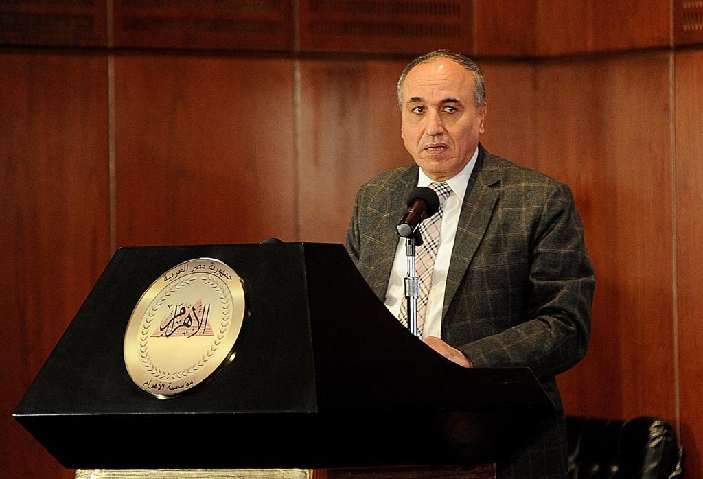 د.علاء عزوز يشيد بالمعارض الخارجية التي تقيمها مؤسسة الأهرام 13 عبدالمحسن سلامة رئيس مجلس إدارة الأهرام