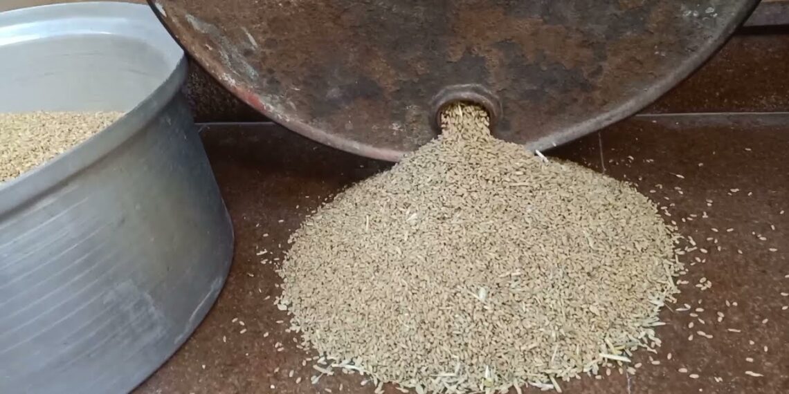 تخزين القمح