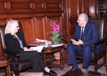 وزير الزراعة يبحث مع مدير الوكالة الأمريكية للتنمية الدولية (USAID) أوجه التعاون المستقبلي