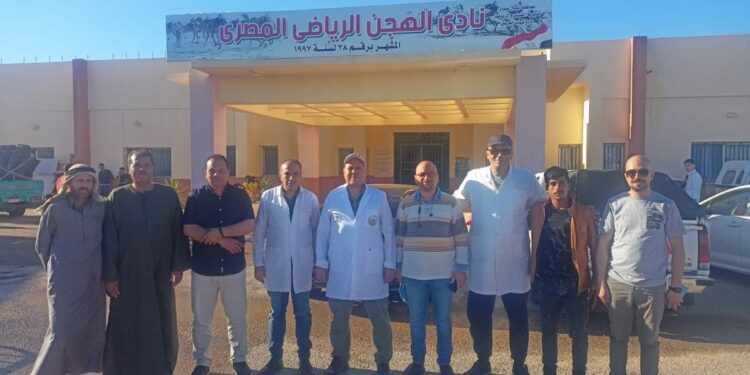 رئيس الخدمات البيطرية يتابع سير العمل ويتفقد الوحدات البيطرية بشمال سيناء 1 الخدمات البيطرية