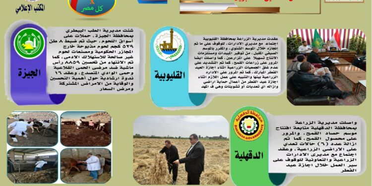 مركز المعلومات الصوتية والمرئية يصدر النشرة الـ90 عن أنشطة المديريات 1 مركز المعلومات الصوتية