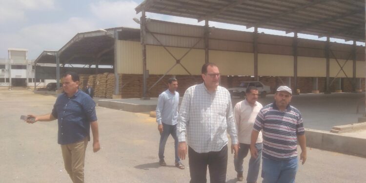 "الزراعة" تتفقد محطة الغربلة بالصالحية الجديدة 1 محطة الغربلة