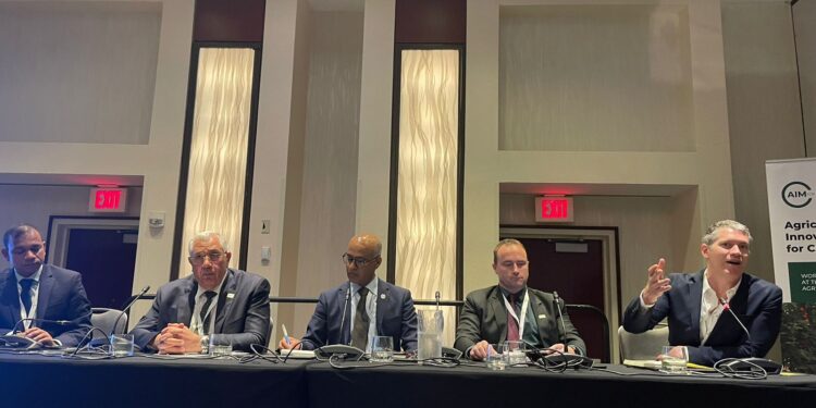 وزير الزراعة يشارك في جلسة الفاو حول الاستثمار في نظم التحول المستدام لنظم الأغذية الزراعية 1 وزير الزراعة