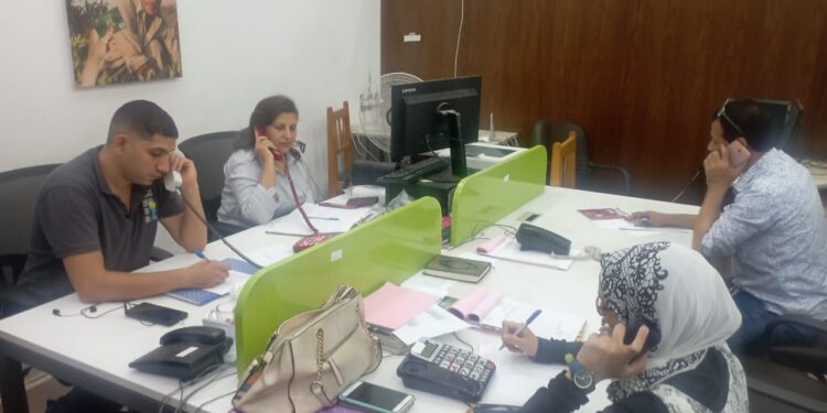 غرفة العمليات المركزية بالزراعة تستقبل 57 استفسارا و 16 شكوى