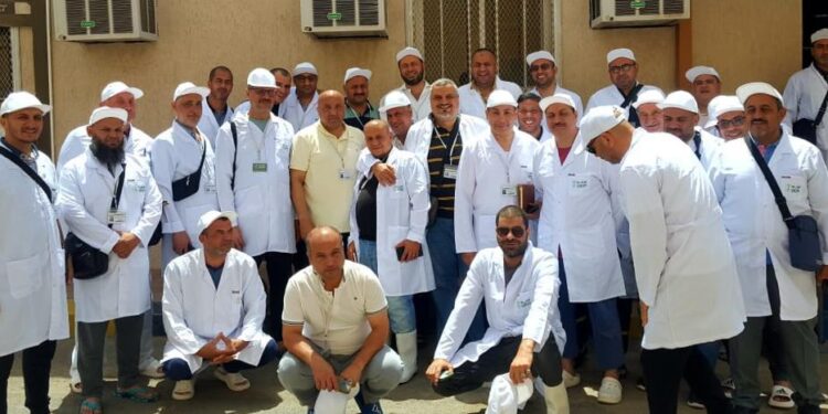 الزراعة: 306 طيبا بيطريا يشاركون في بعثة الهدي والأضاحي خلال موسم الحج هذا العام 1 الزراعة