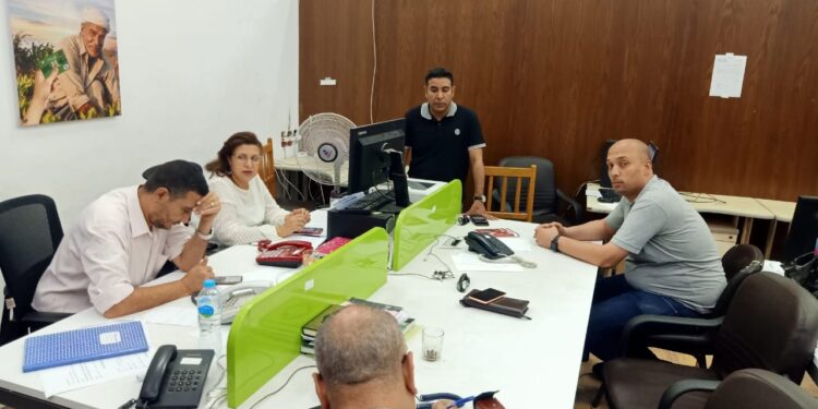 غرفة العمليات المركزية بالزراعة تستقبل 82 استفسارا و ٣٤ شكوى 1 غرفة العمليات المركزية