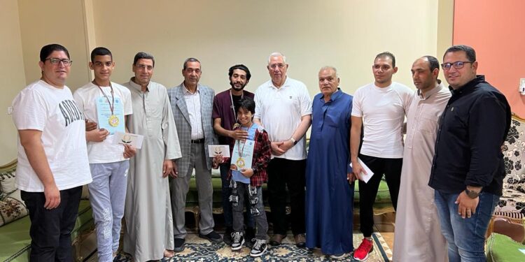 وزير الزراعة يشارك في تكريم أبناء قريته الفائزين بالبطولة الدولية في الكيك بوكسينج بالأردن 1 وزير الزراعة يشارك في تكريم أبناء قريته الفائزين بالبطولة الدولية في الكيك بوكسينج بالأردن