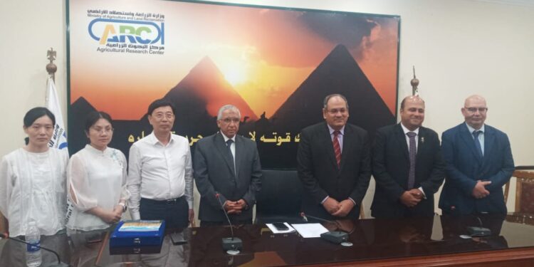 مركز البحوث الزراعية يستقبل وفدا من جامعة زيجانج الصينية للتعرف على أنشطة المركز 1 مركز البحوث الزراعية