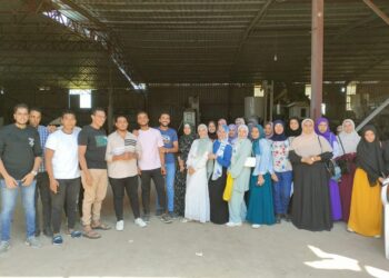 مديرية الزراعة بدمياط تنظم زيارة ميدانية لطلبة كلية الزراعة لأحد مصانع الأعلاف