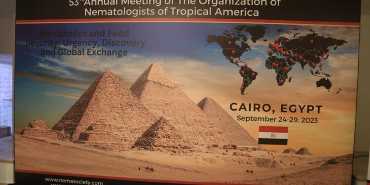 انطلاق المؤتمر الدولي لـ"النيماتودا" بمشاركة 140 عالمًا وباحثًا يمثلون 34 دولة 1 النيماتودا