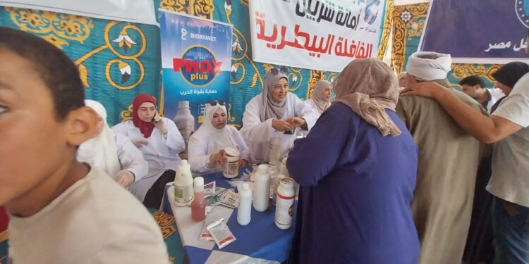 قافلة بيطرية مجانية