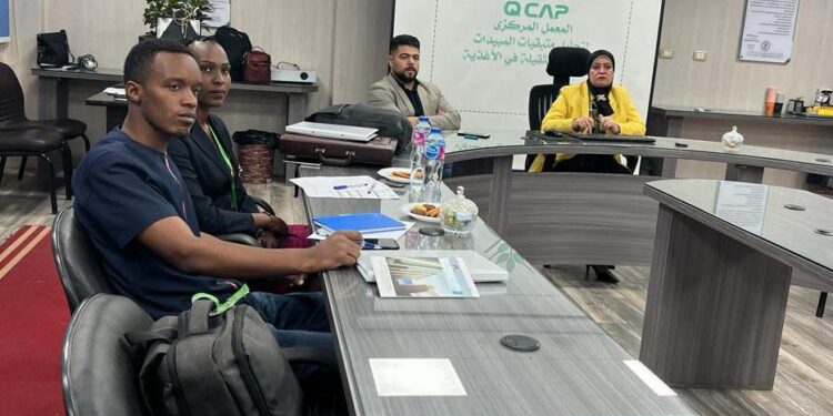 معمل متبقيات المبيدات ينظم تدريبا لمتخصصين من رواندا 1 معمل متبقيات المبيدات ينظم تدريبا لمتخصصين من رواندا