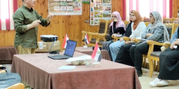 محطة سخا تنظم تدريب لطلاب كلية التكنولوجيا بجامعة الزقازيق 1 محطة سخا