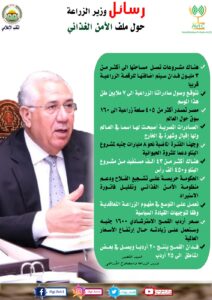 وزير الزراعة