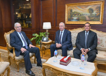 النائب العام يستقبل وزيري الزراعة والتنمية المحلية