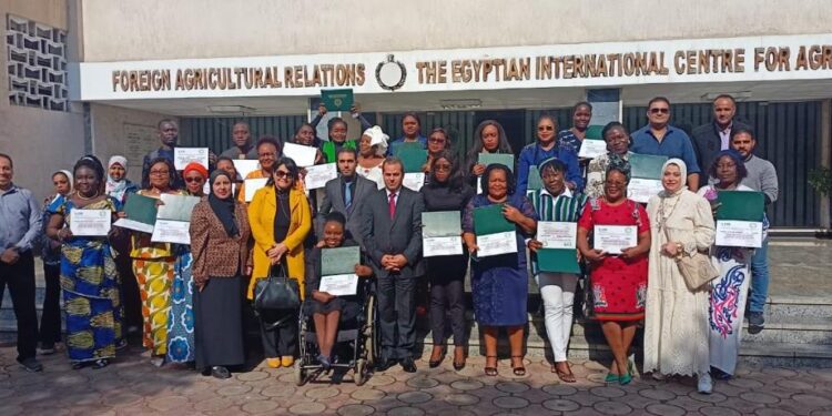 الزراعة تعلن تخريج 22 متدربا من 14 دولة إفريقية 1 الزراعة تعلن تخريج 22 متدربا من 14 دولة إفريقية