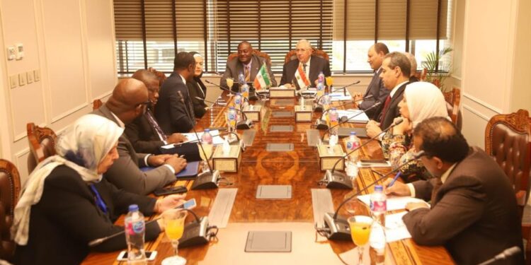 وزير الزراعة يبحث مع وزير المصايد السمكية لدولة غينيا الاستوائية سبل تعزيز التعاون المشترك 1 وزير الزراعة