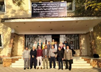 محطة بحوث النوبارية تستقبل وفدا من الفاو