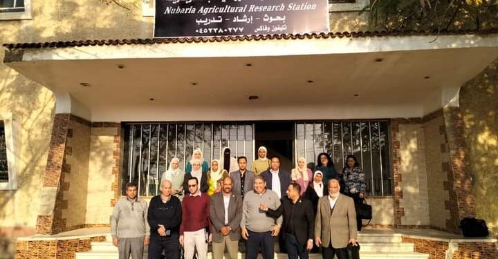 محطة بحوث النوبارية تستقبل وفدا من الفاو