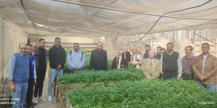 معمل المناخ الزراعي ينظم تدريبا لطلاب جامعة قناة السويس 1 IMG 20231205 WA0021 1