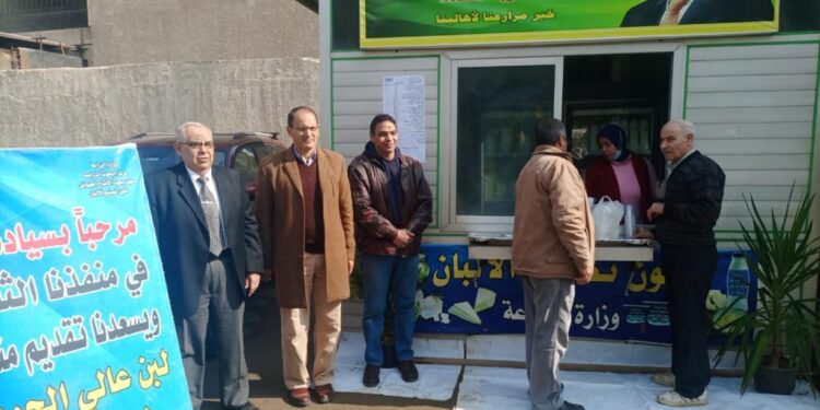 الإنتاج الحيواني يفتتح منفذا جديدا لبيع منتجات الألبان بأسعار مخفضة وجودة عالية 1 الإنتاج الحيواني