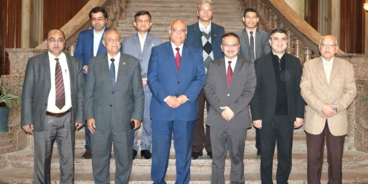 بحوث الصحراء يستقبل وفد من المنظمة الآفرواسيوية للتنمية الريفية 1 بحوث الصحراء