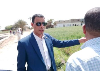 المهندس محمود صبحي يتابع حصر غرف ماكينات الرى