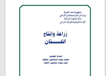 زراعة وإنتاج الكتان
