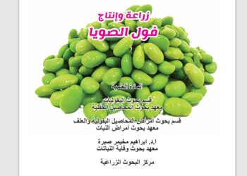 زراعة وإنتاج فول الصويا .. نشرة إرشادية (pdf)
