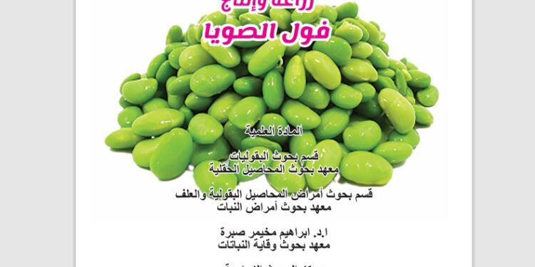 زراعة وإنتاج فول الصويا .. نشرة إرشادية (pdf)