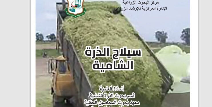 سيلاج الذرة الشامية .. نشرة إرشادية (pdf) 1 سيلاج الذرة الشامية