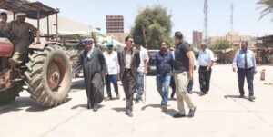 وكيل زراعة أسيوط يتابع حصاد القمح والبنجر بمركز أبوتيج 13 متابعة شون أسيوط