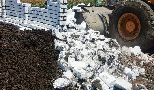 زراعة المنيا تزيل 18 حالة تعدي علي مساحة 15 قيراط 1 إزالة التعديات بزراعة المنيا