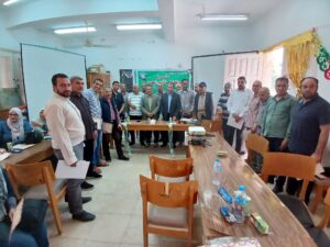المشاركين بدورة زراعة شمال سيناء