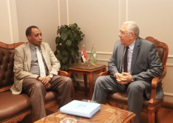 وزير الزراعة يبحث مع مدير المنظمة العربية للتنمية الزراعية سبل التعاون المشترك